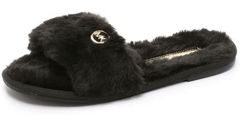 michael kors jet set slippers|michael kors official website.